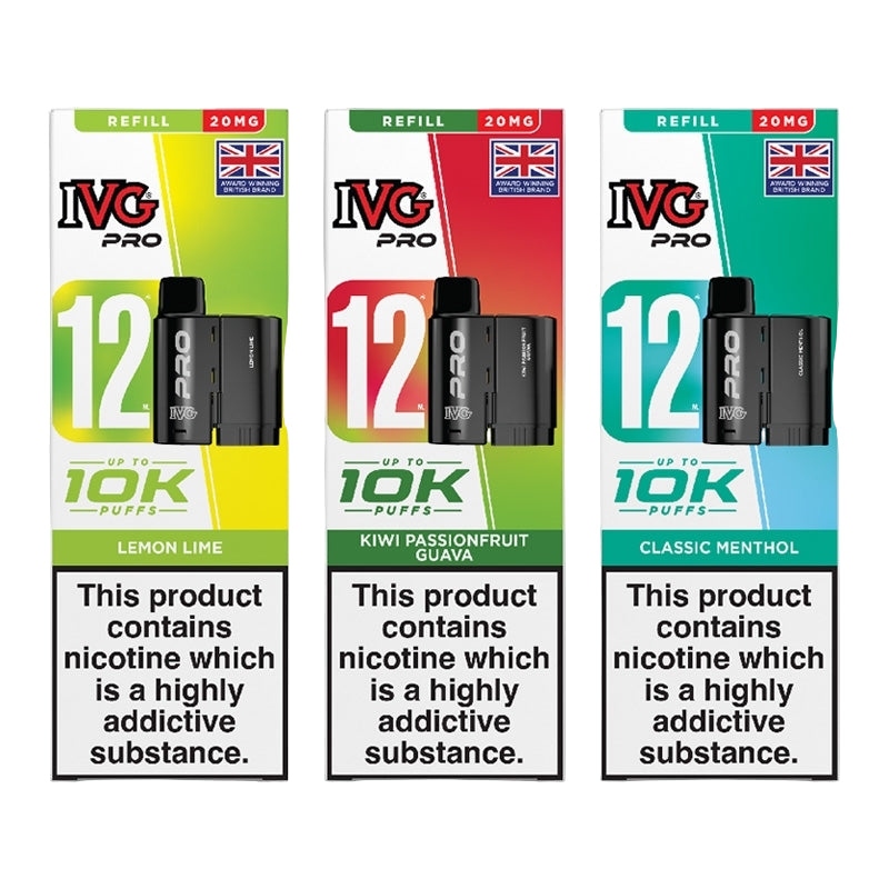 IVG Pro 12 Prefilled Pods