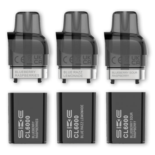 SKE Crystal CL6000 Prefilled Pods 12ml