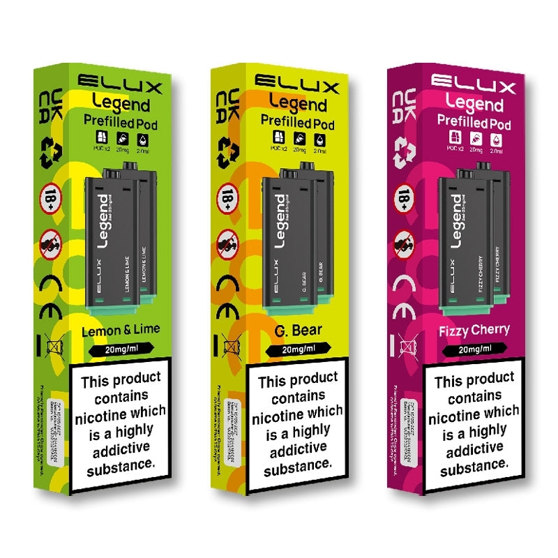 Elux Legend 1500 2-in-1 Pre-filled Pods