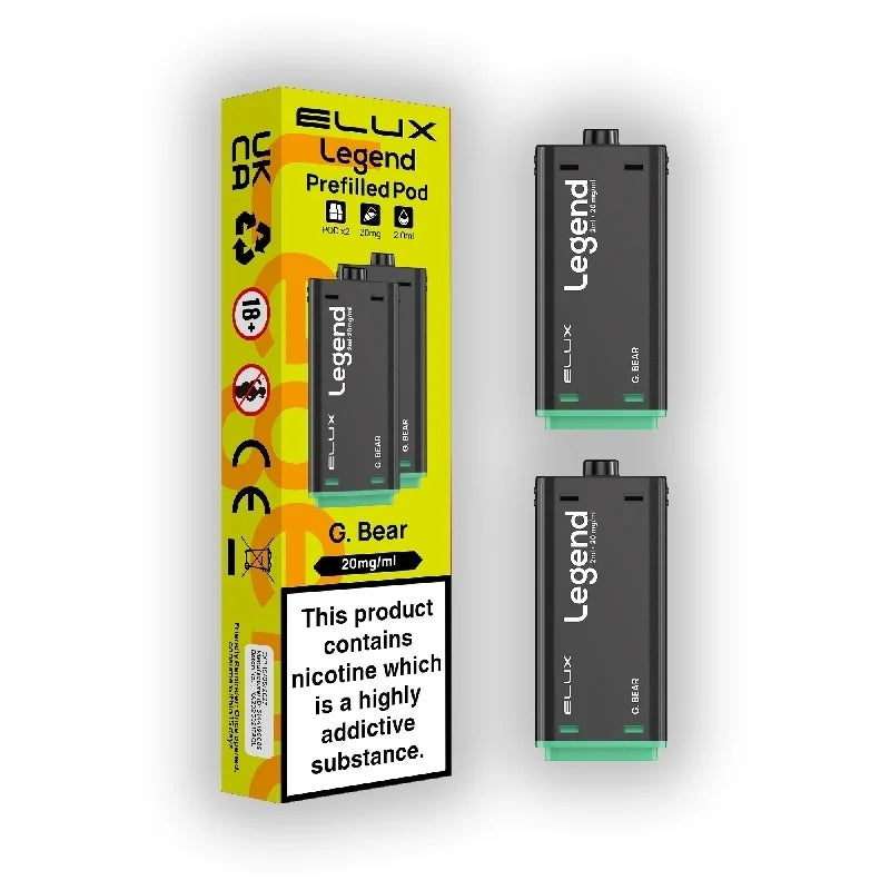 Elux Legend 1500 2-in-1 Pre-filled Pods