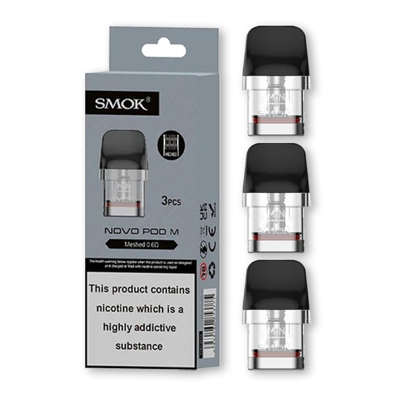 SMOK Novo M Replacement Pods (3-Pack)