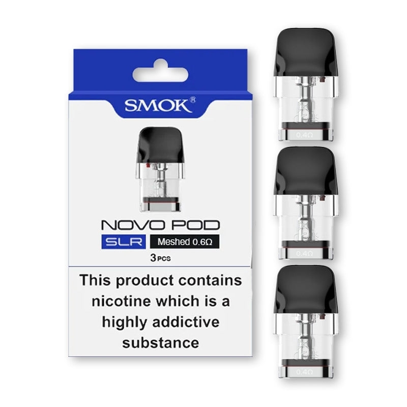 SMOK Novo SLR Replacement Pods (3-Pack)
