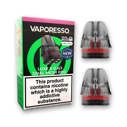 Vaporesso Luxe X Dual Mesh Pods (2-Pack)